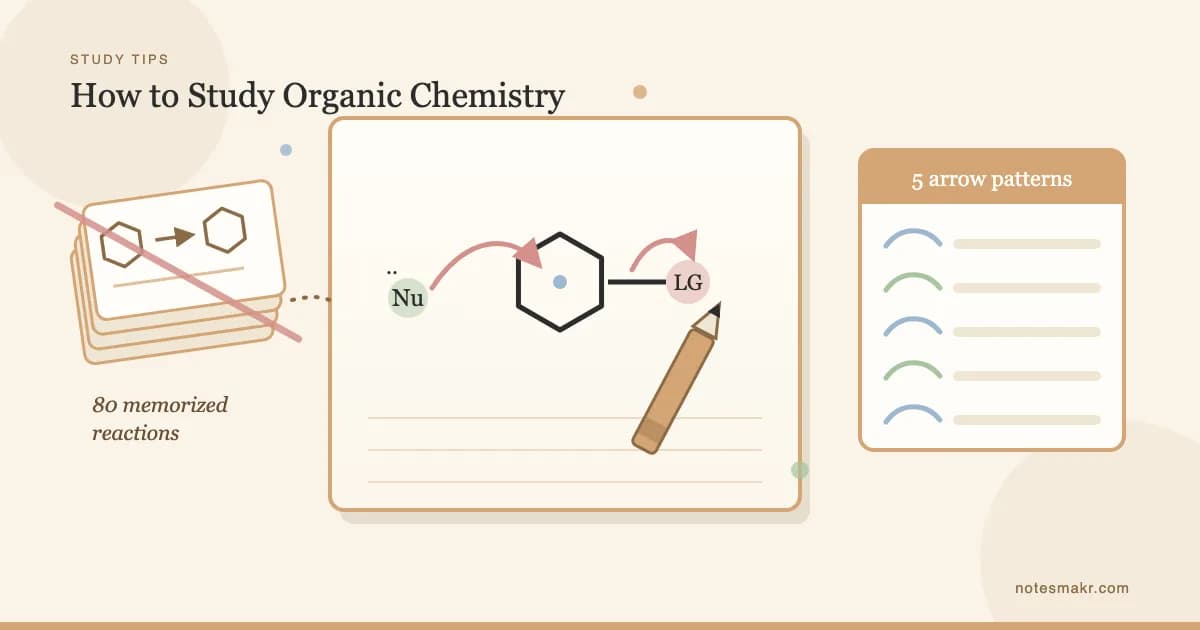 How to Study Organic Chemistry: The Blank Page Rule (2026)