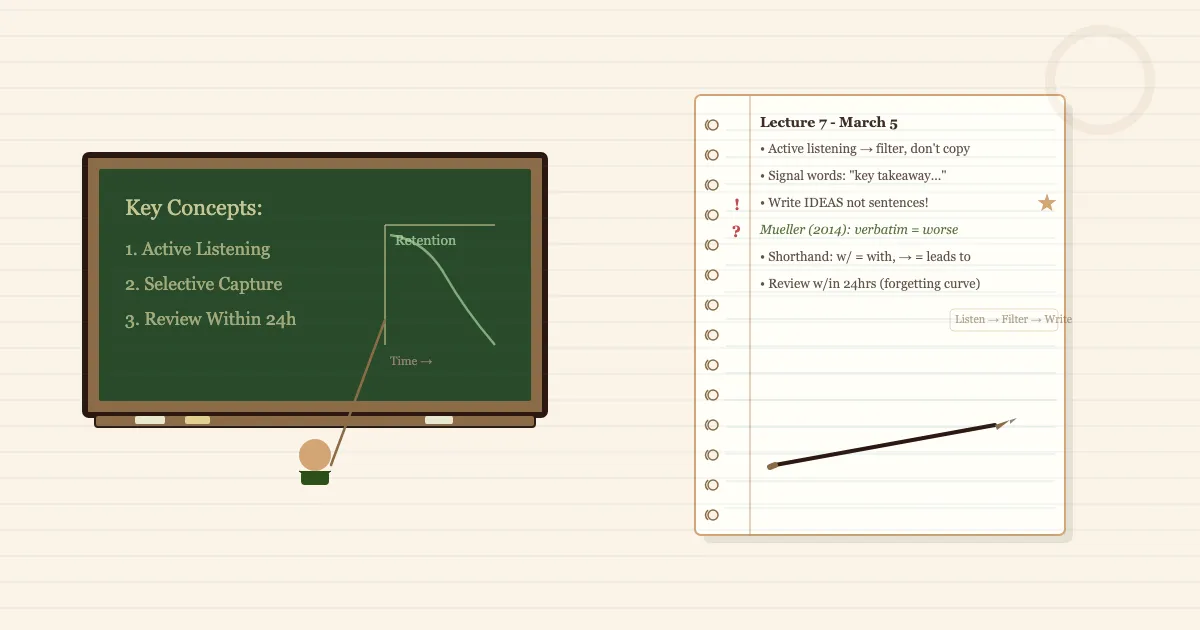 How to Take Notes from a Lecture: The Complete Student Guide | Notesmakr