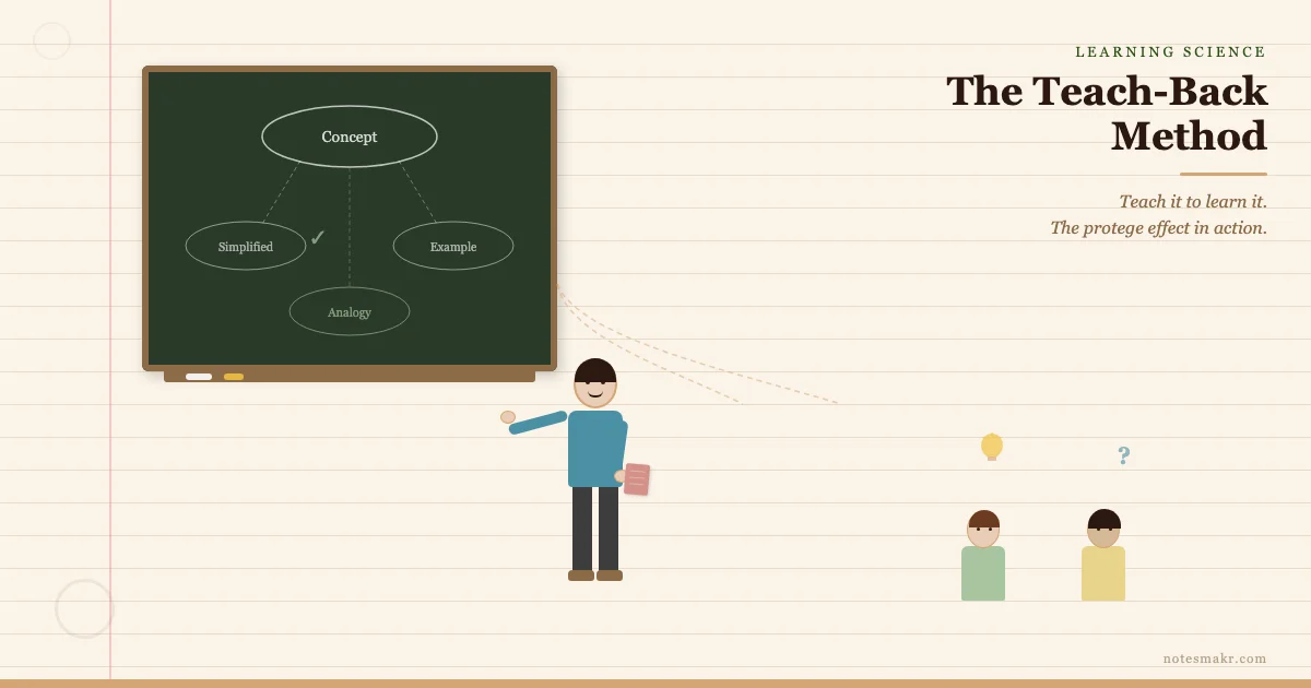 Teach Back Method Graph Teach-Back Method: Why Teaching Others Helps You Learn Faster | Notesmakr